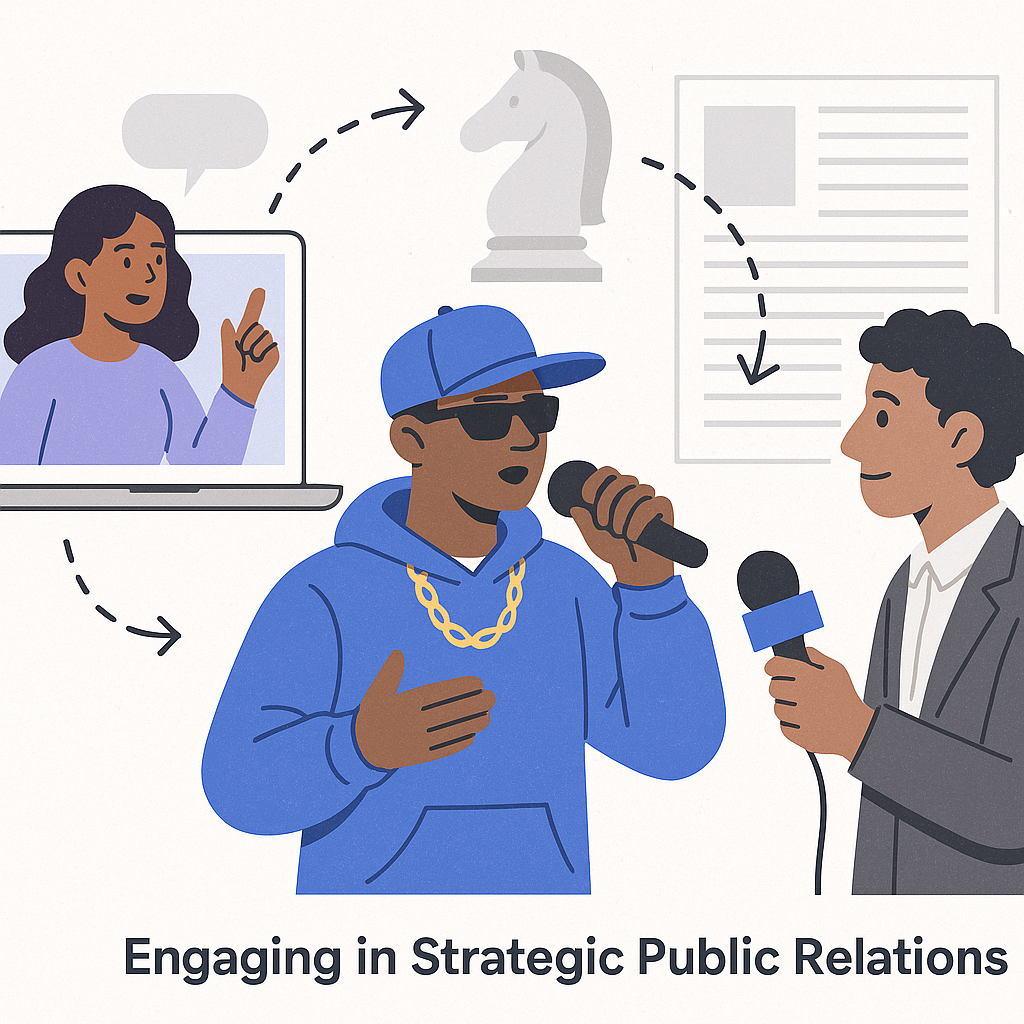 Engaging in Strategic Public Relations — illustration