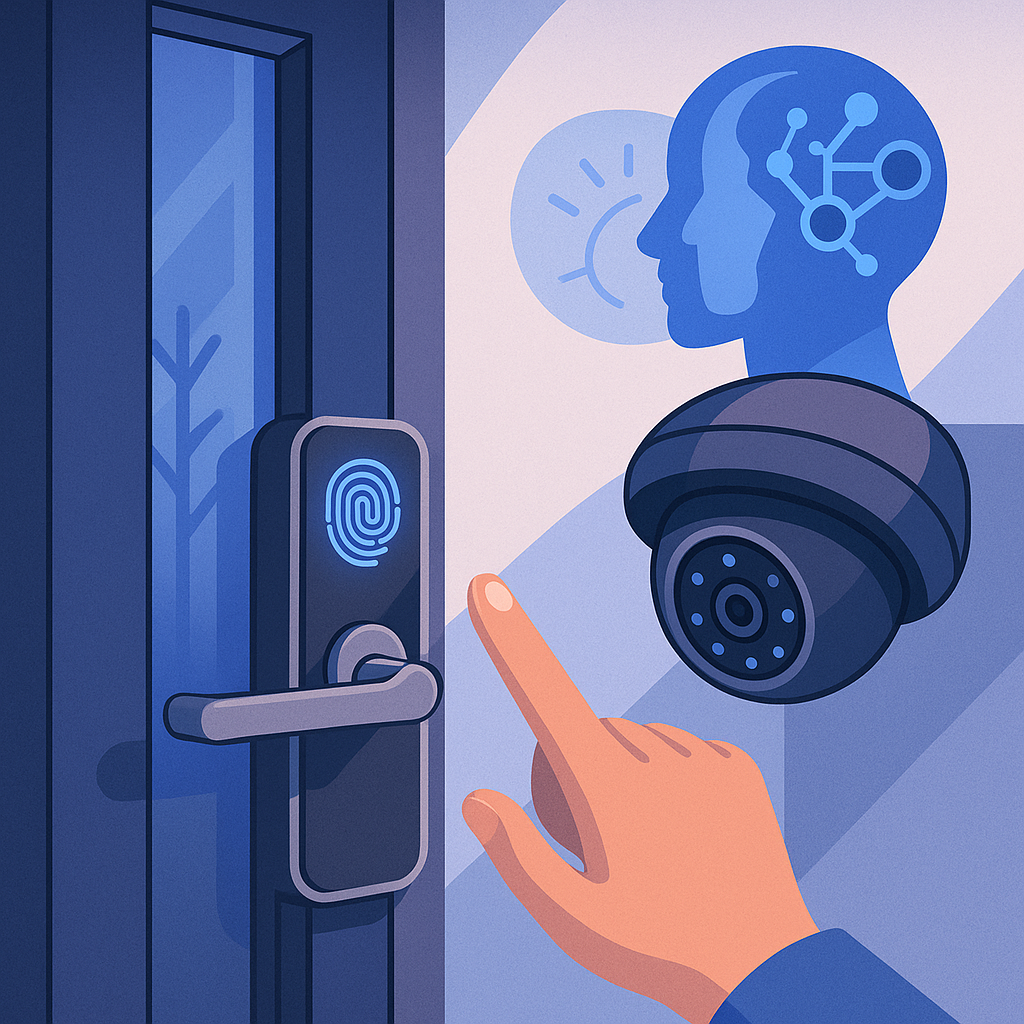 Innovative Technologies in Sidelight Door Security — illustration