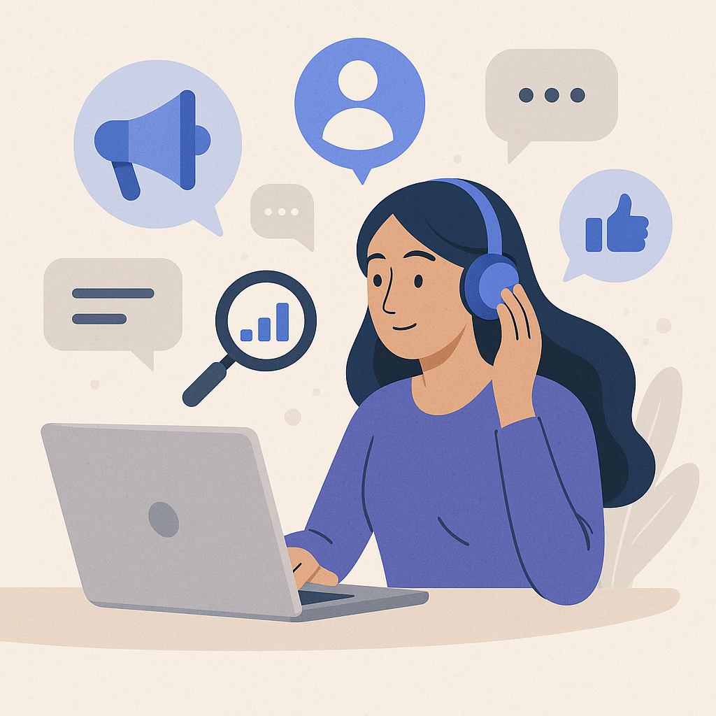 Using Social Listening for Consumer Insights — illustration