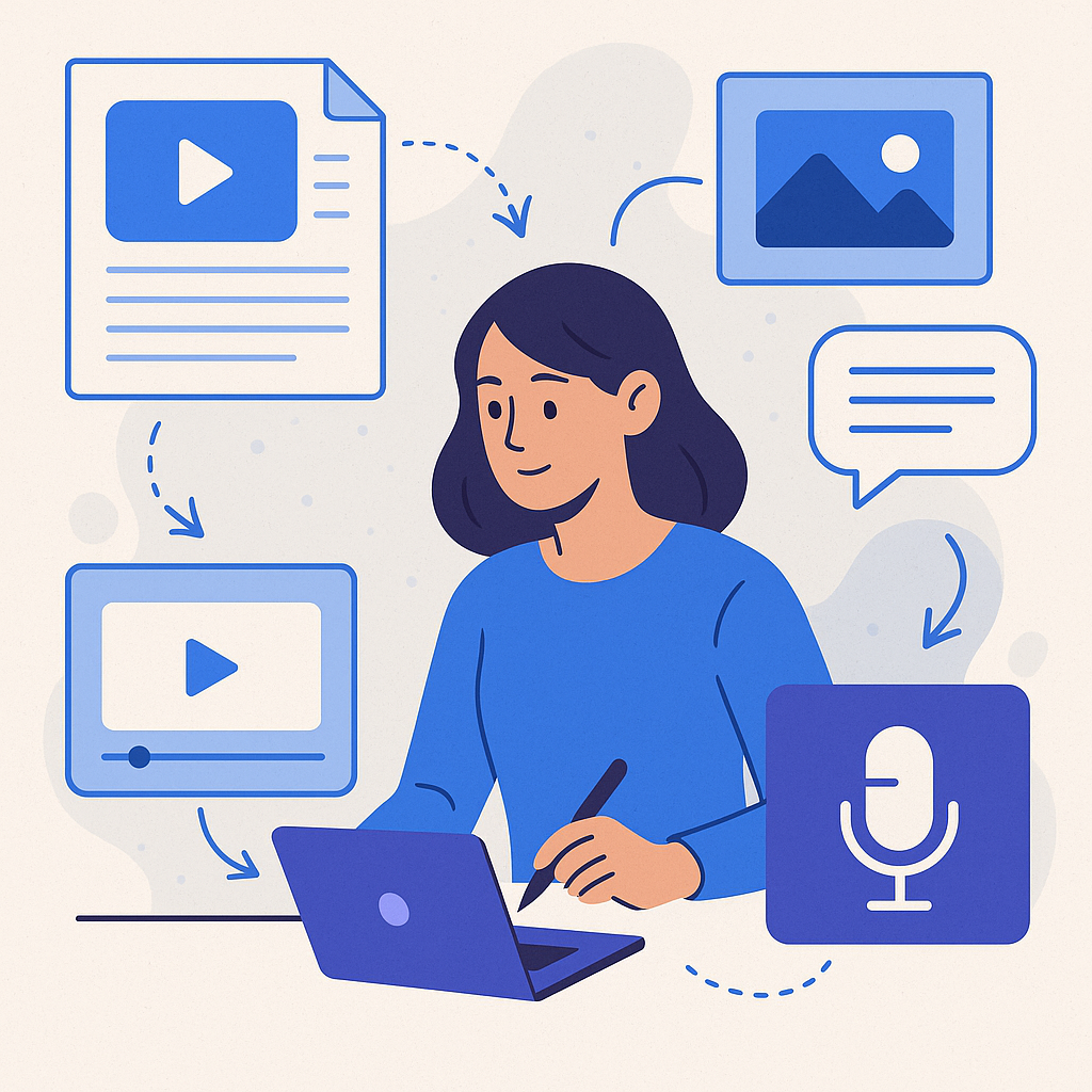 Maximizing Content Repurposing — illustration