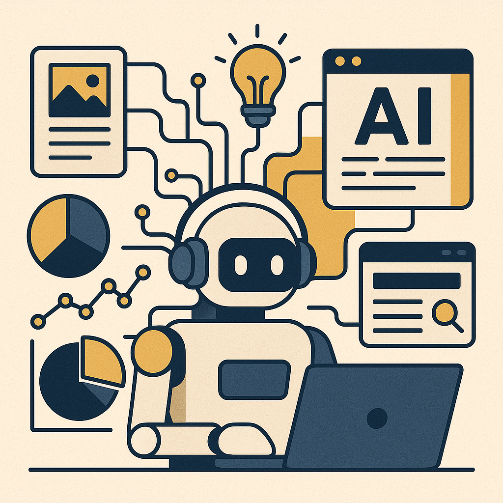 The Current State of AI in Content Creation — illustration