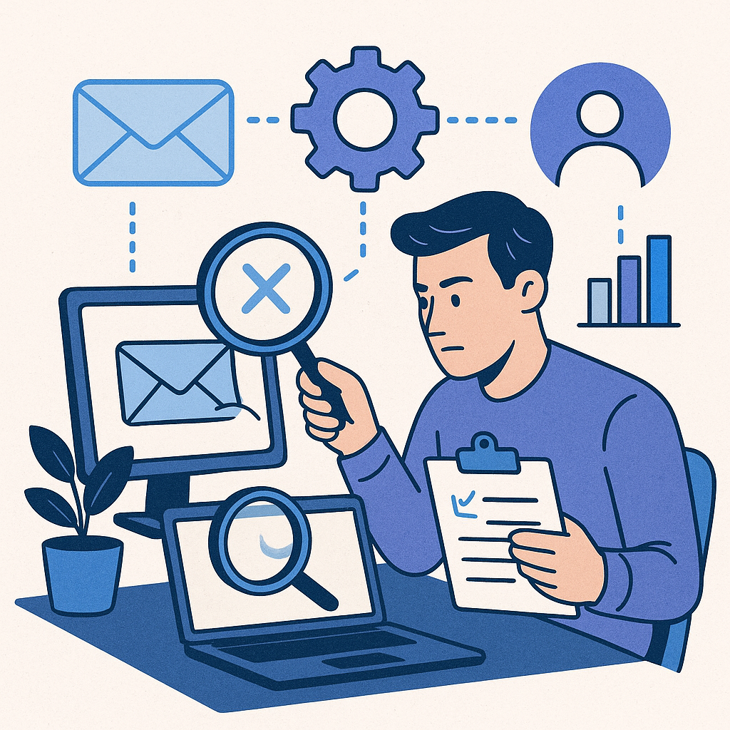 Case Study: Successful Troubleshooting in Action — illustration