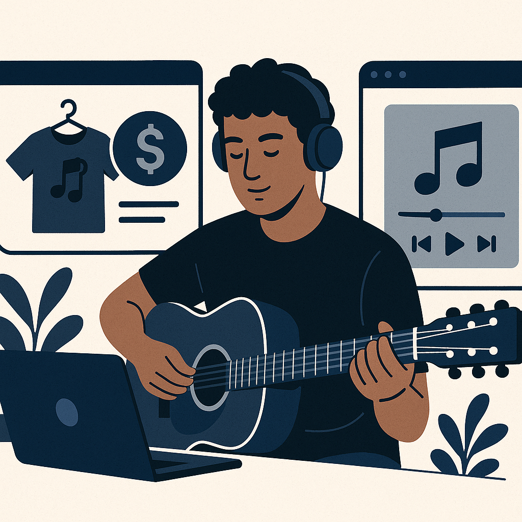 Monetizing Your Music — illustration
