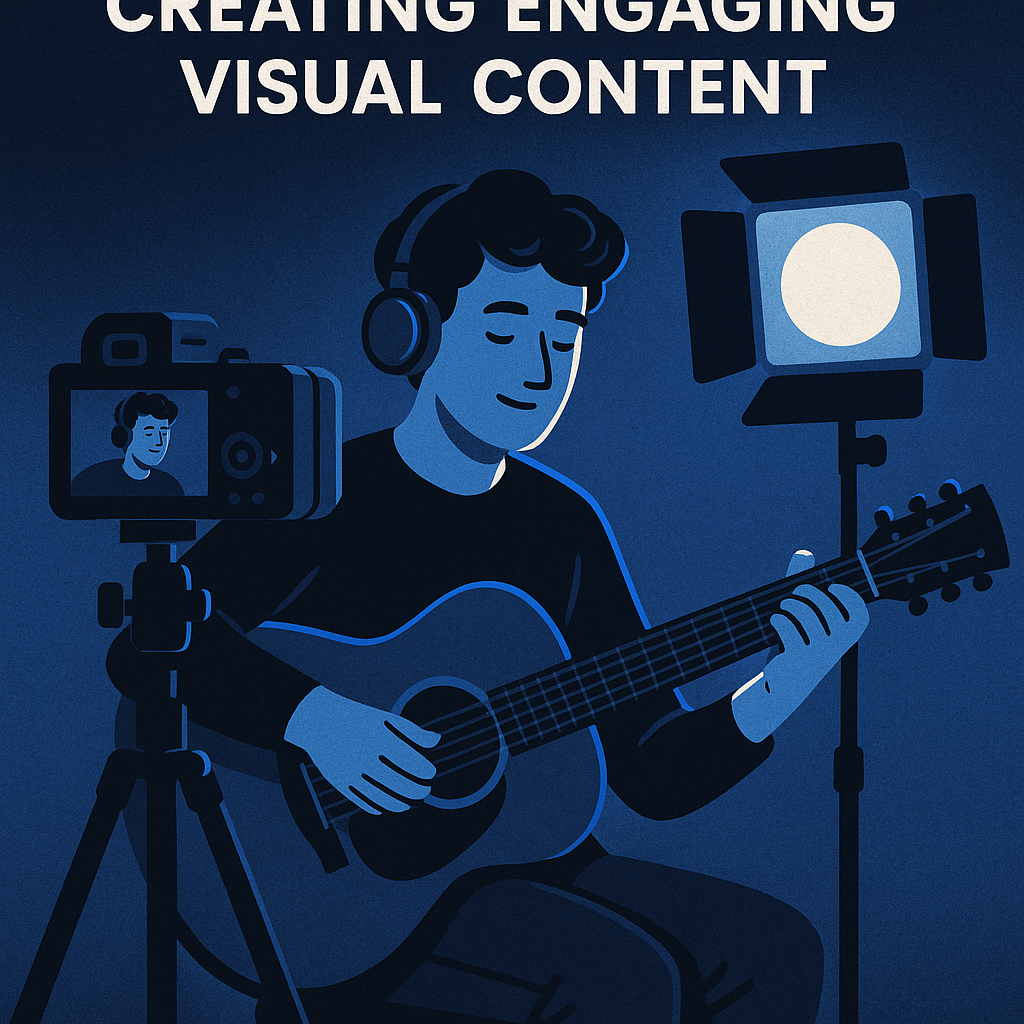 Creating Engaging Visual Content — illustration