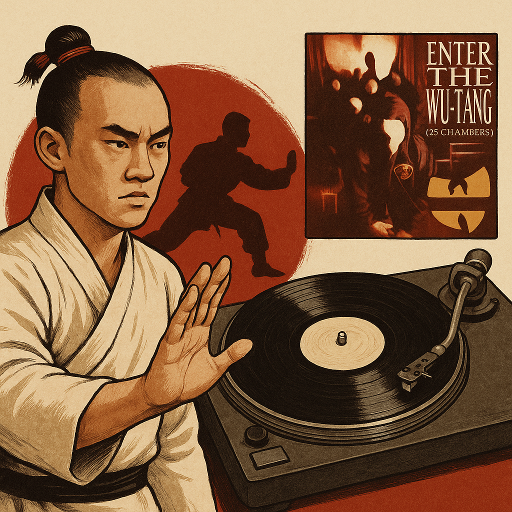 Crafting Your Kung Fu and Hip-Hop Playlist — illustration