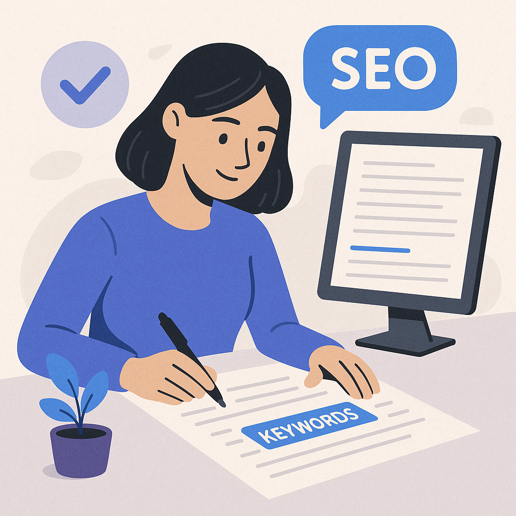 4. Optimize for SEO Without Sacrificing Quality — illustration