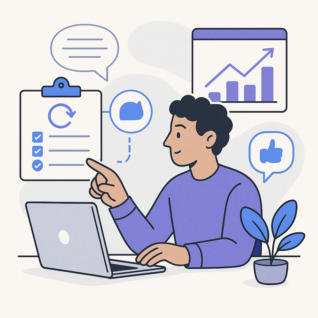 8. Test and Iterate Based on Feedback — illustration