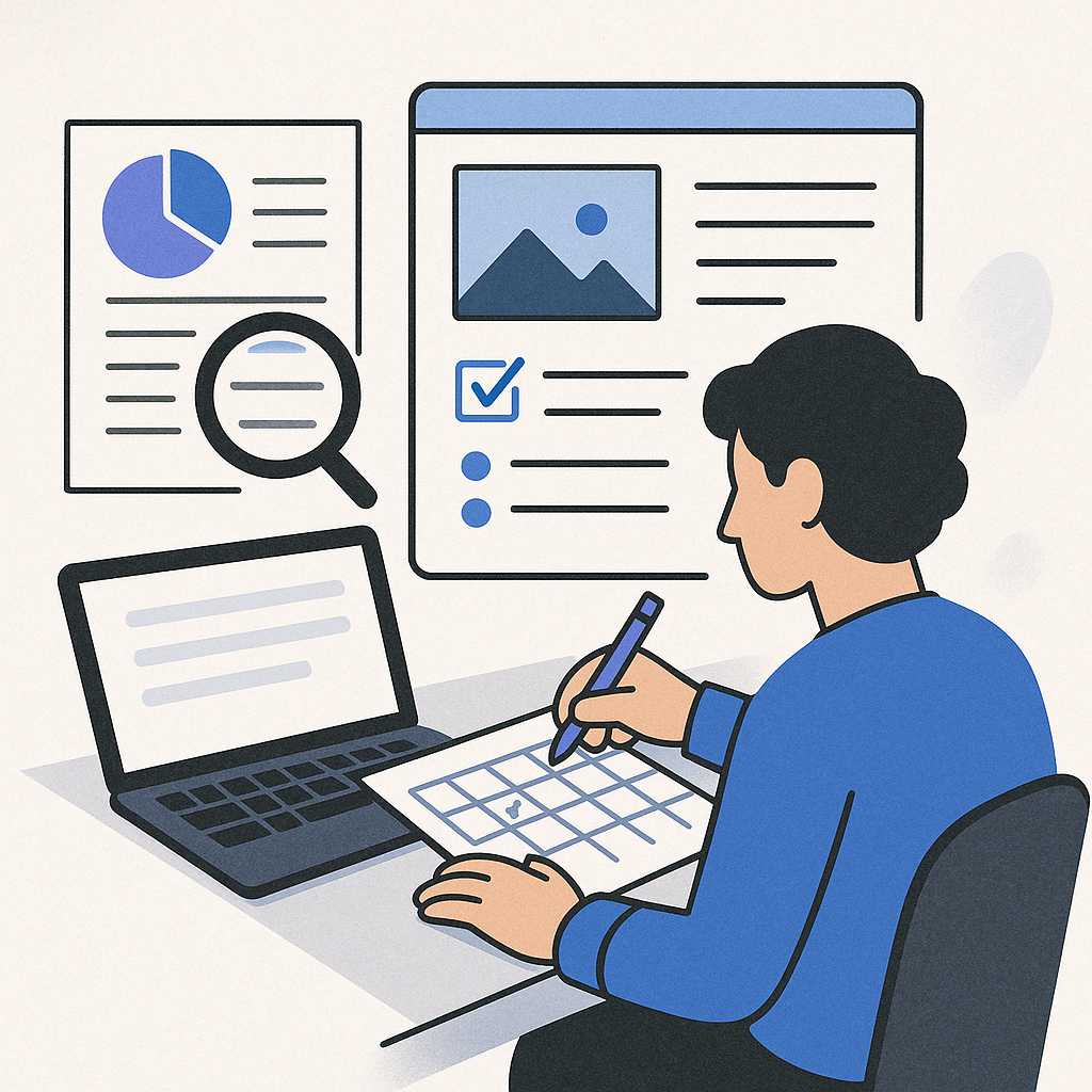 Next Steps: Implementing Your Content Strategy — illustration