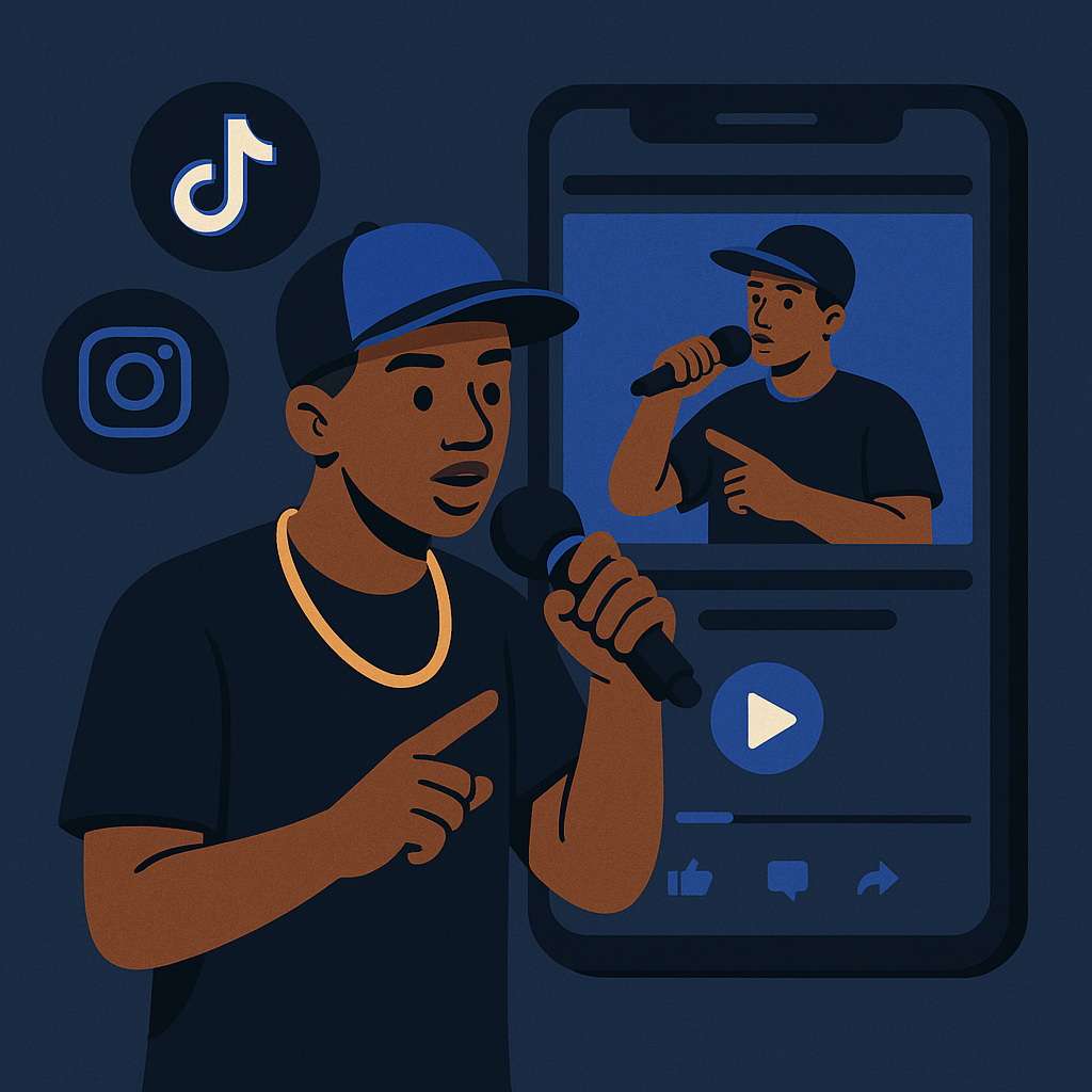 Promoting Your Music Video — illustration