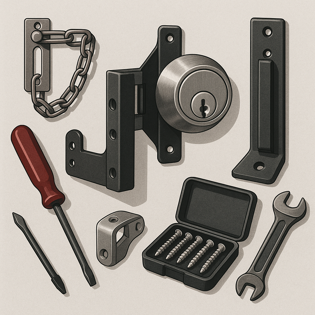 Enhancing Door Security: Tools and Resources — illustration