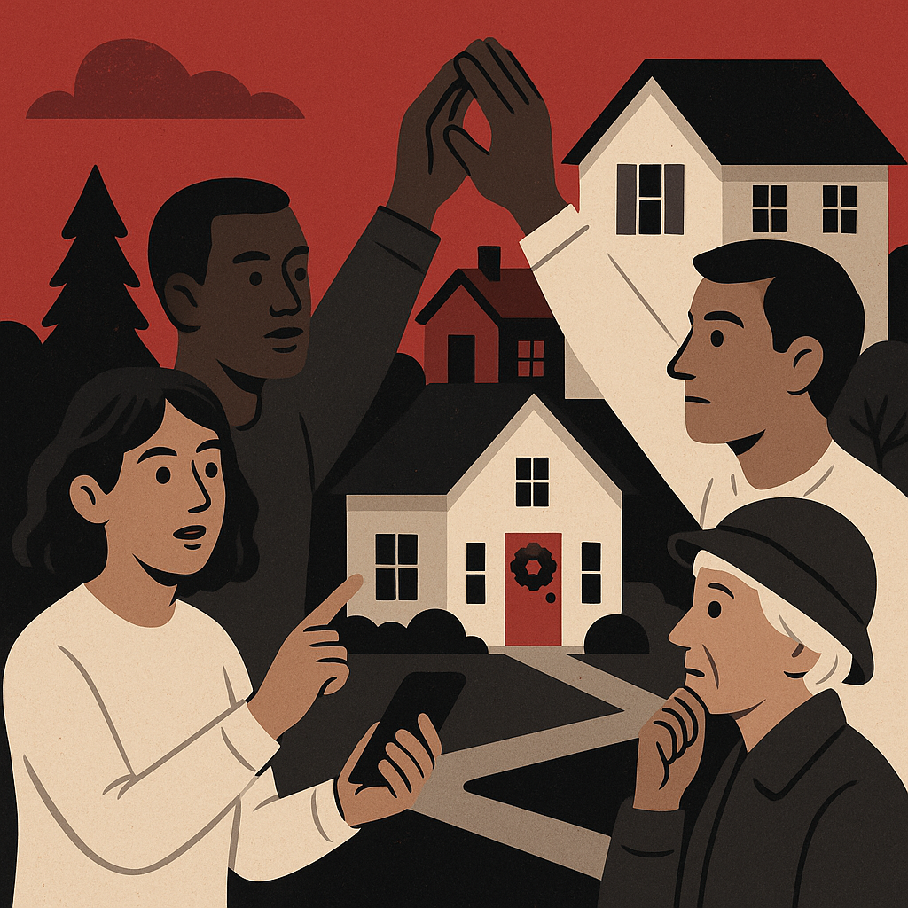 Neighborhood Watch Collaboration — illustration