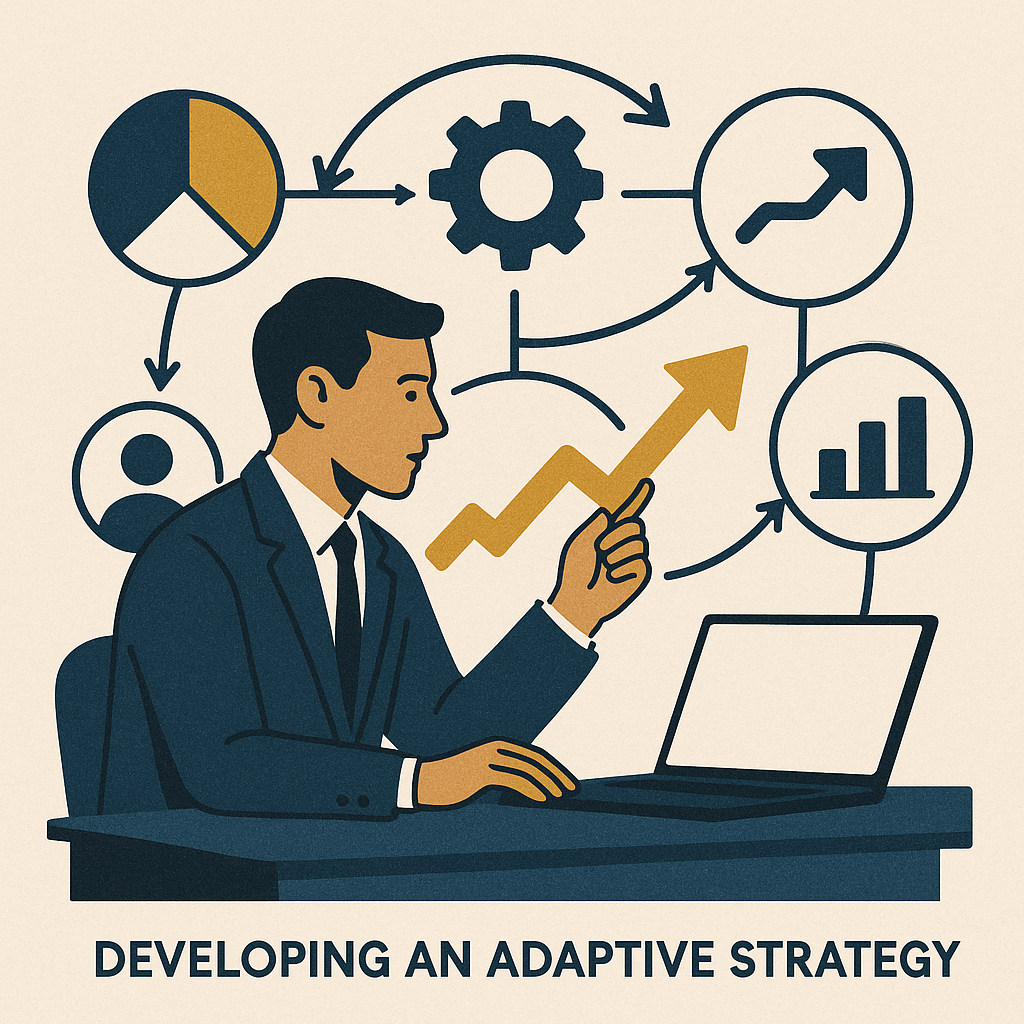 Developing an Adaptive Marketing Strategy — illustration