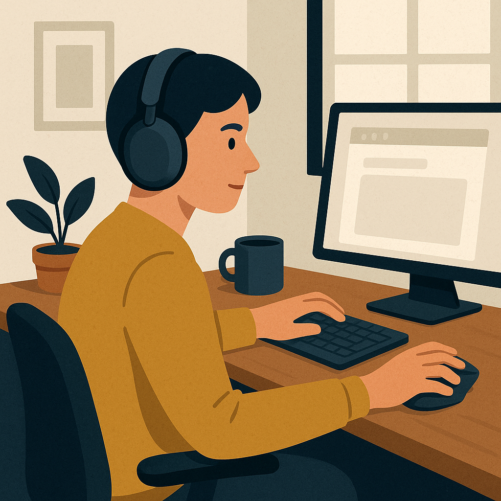 Integrating with Your Work Setup — illustration