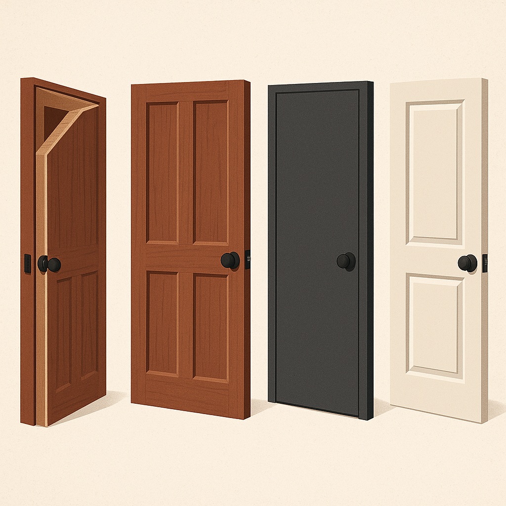 Understanding Door Material and Construction — illustration