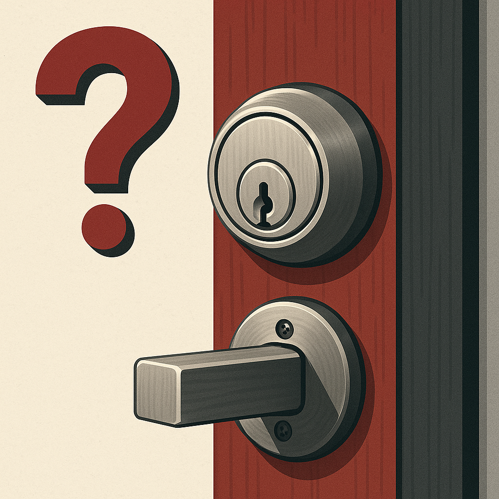 FAQs: Common Concerns About Door Security — illustration