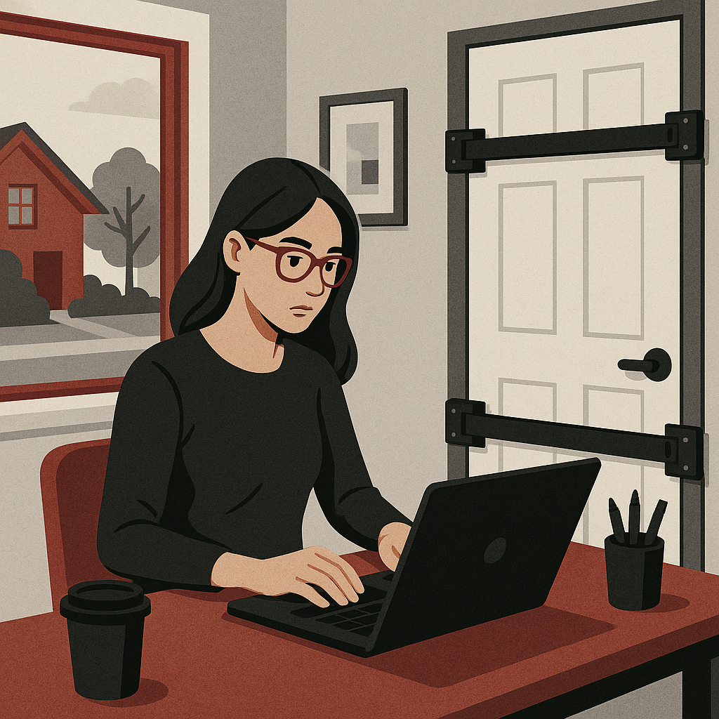 Case Study: Successful Home Office Security Reinforcement — illustration