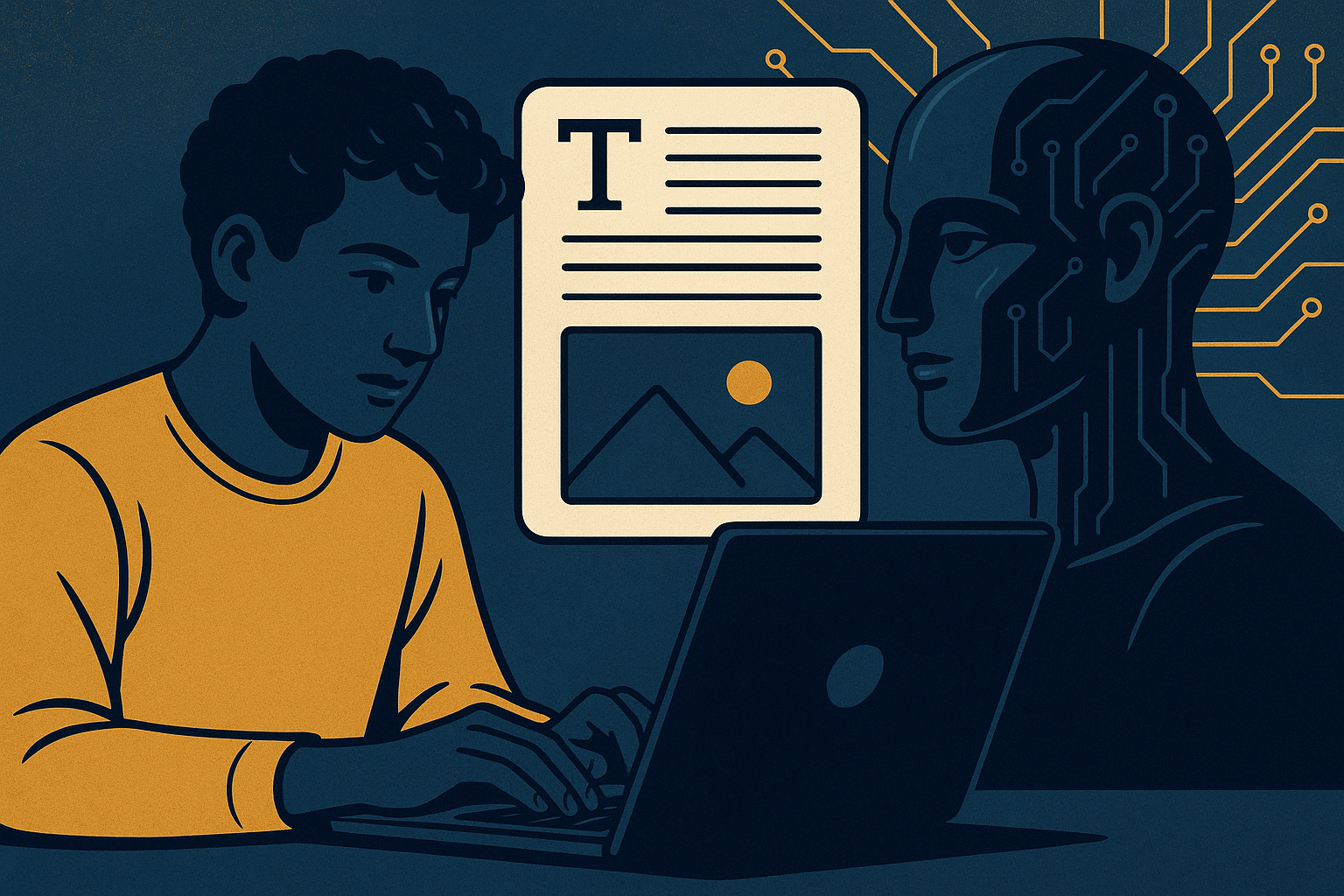 Featured image: How AI is Changing the Face of Blogging