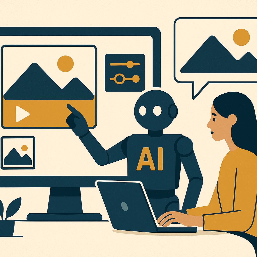 AI and Visual Content: Enhancing Engagement Through Imagery — illustration