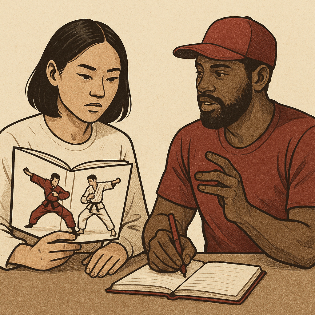 Checklist for Creating Impactful Martial Arts Hip-Hop Videos — illustration