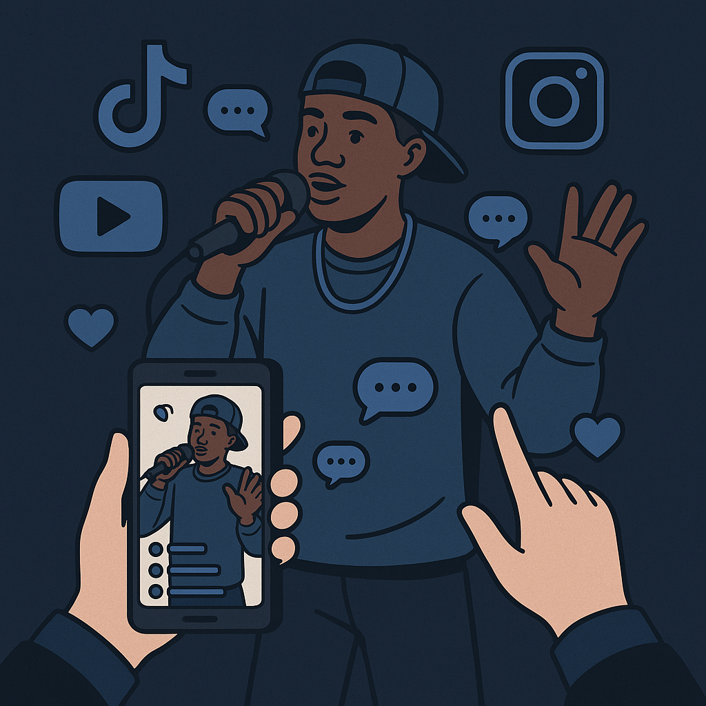 Social Media and Audience Engagement — illustration