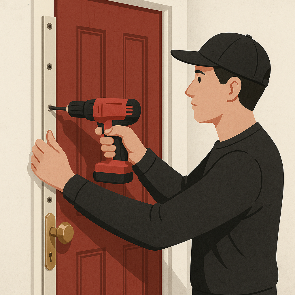 Essential Door Reinforcement Tips on a Budget — illustration