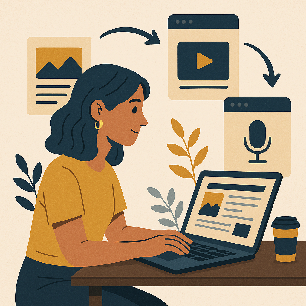 Maximizing Your Content's Reach — illustration