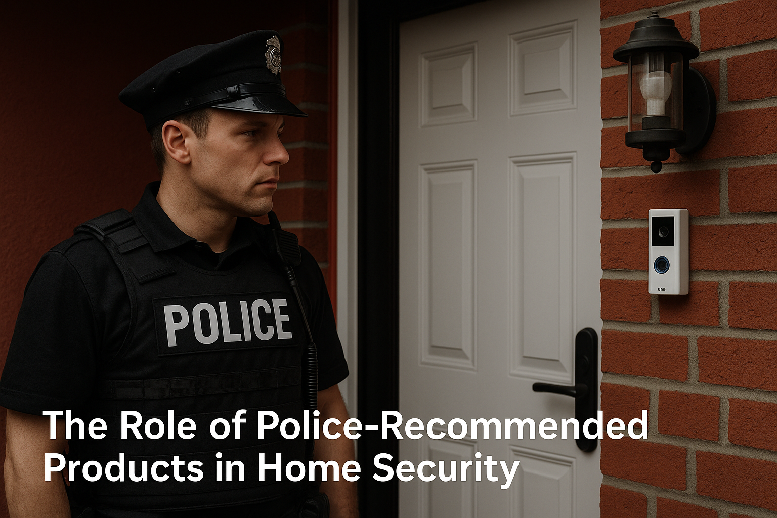 Featured image: The Role of Police-Recommended Products in Home Security