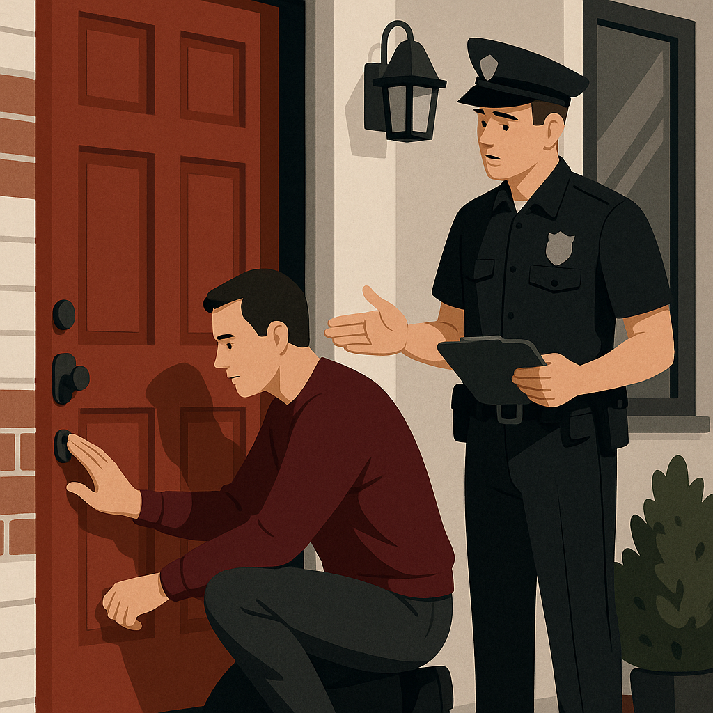 Step-by-Step Guide to Implementing Police-Recommended Security Measures — illustration