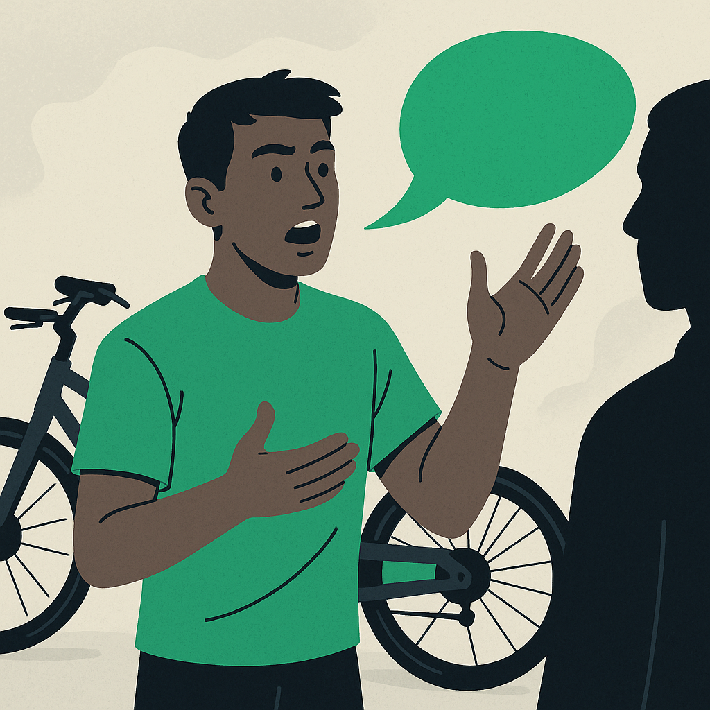 Think Out Loud Without Rambling: Communicating Under Pressure — illustration