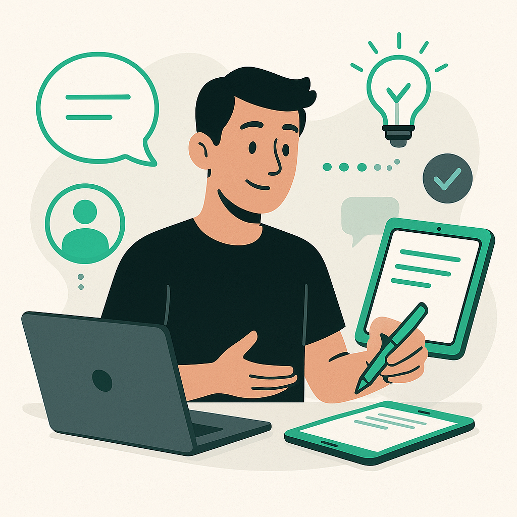 Tools and Techniques to Enhance Communication — illustration