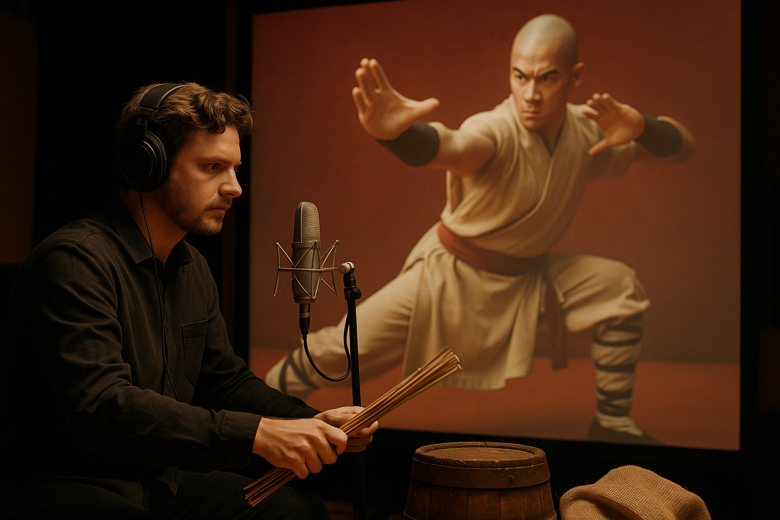 Featured image: Soundscapes of the Shaolin: How Foley Art Breathes Life into Classic Kung Fu
