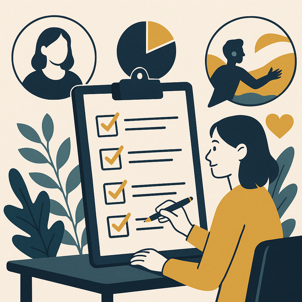 Checklist for Crafting Compelling Marketing Messages — illustration