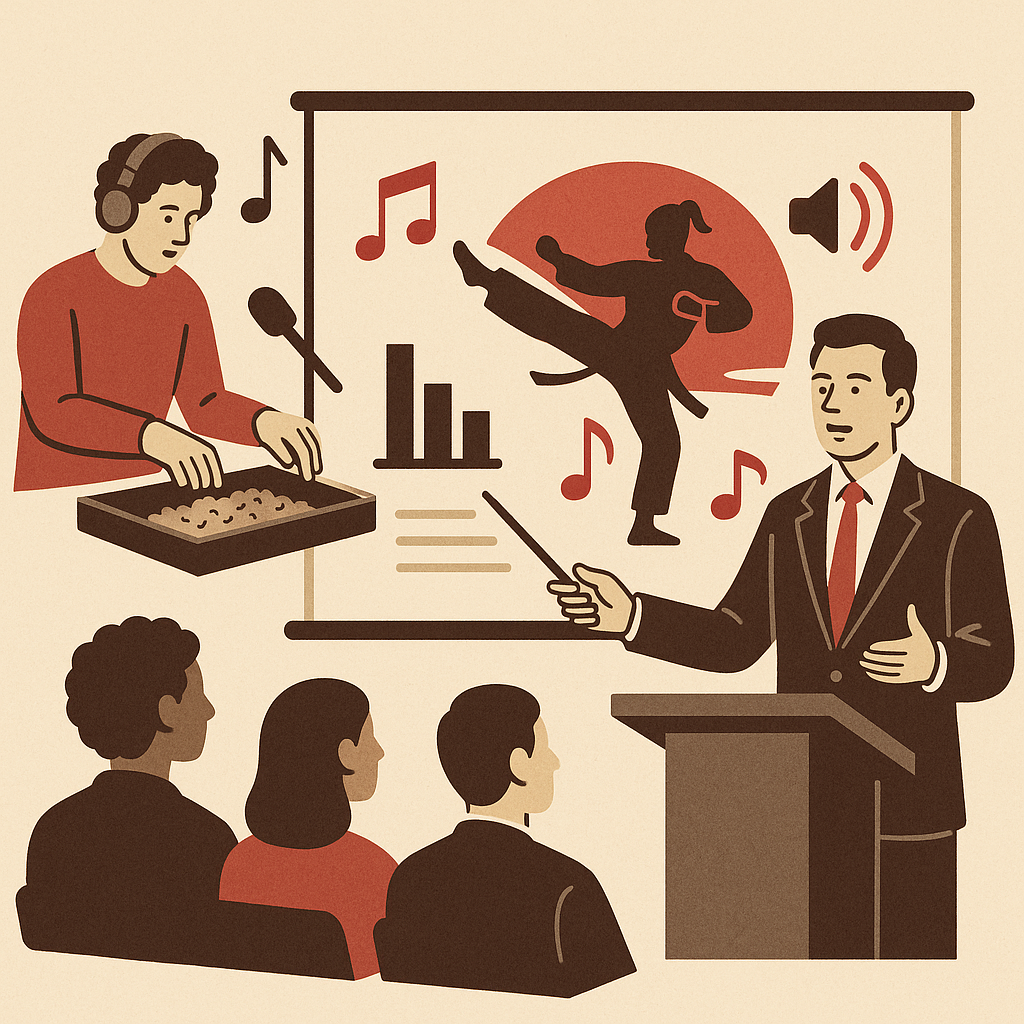 Integrating Foley Art into Business Presentations and Marketing — illustration