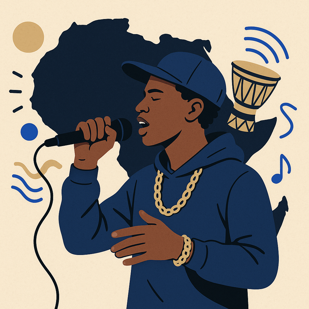 Case Study: Hip-Hop's Impact in Africa — illustration
