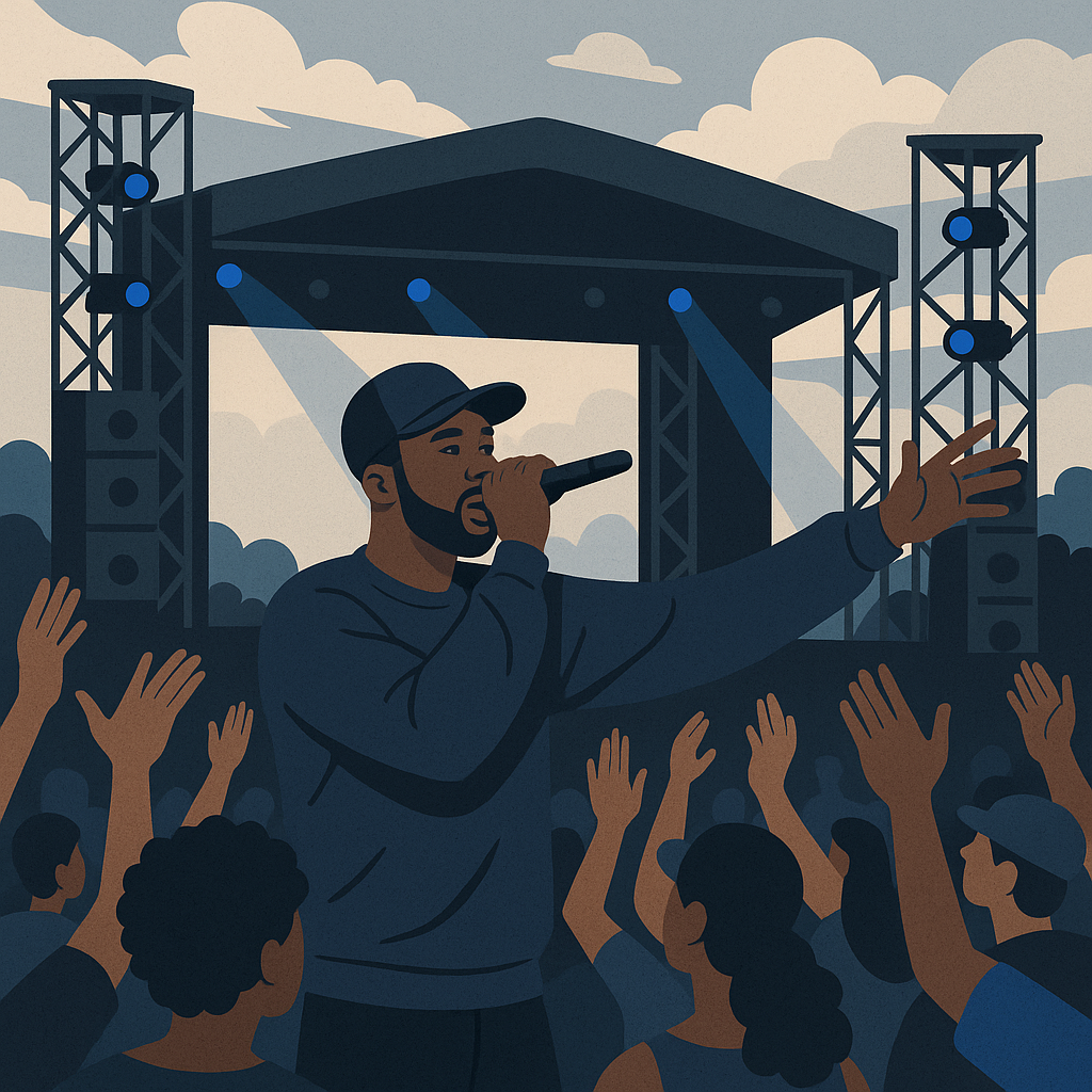 Leveraging Music Festivals for Global Exposure — illustration