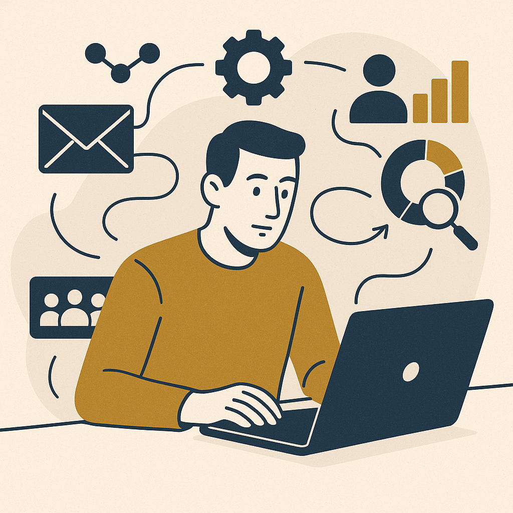 The Landscape of Marketing Automation Today — illustration