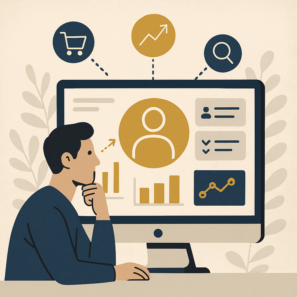 Leveraging Behavioral Data in Marketing Automation — illustration
