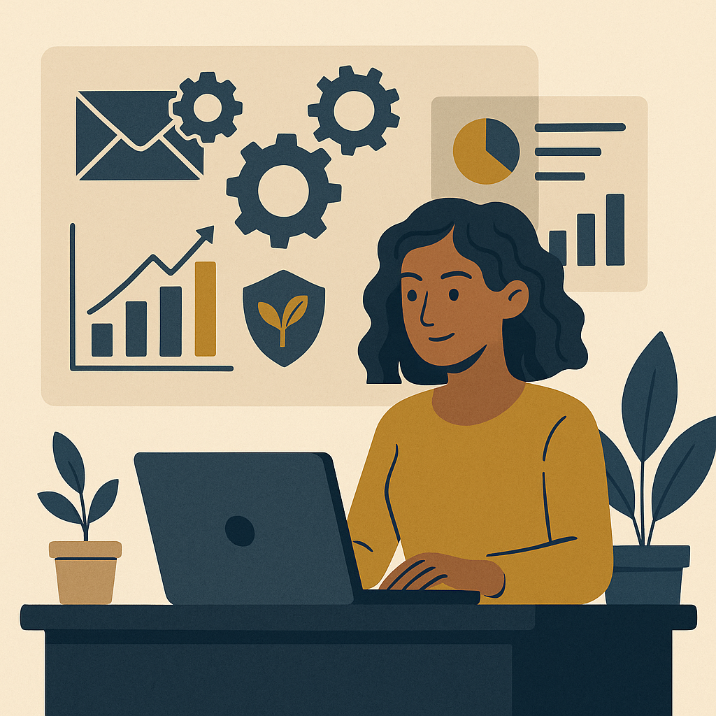 Case Study: Implementing Marketing Automation in a Mid-Sized Business — illustration