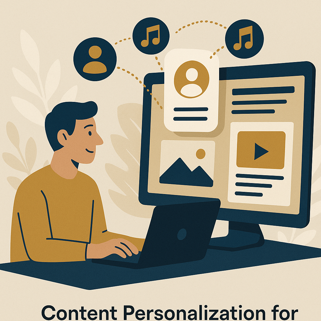 Content Personalization for Enhanced User Experience — illustration