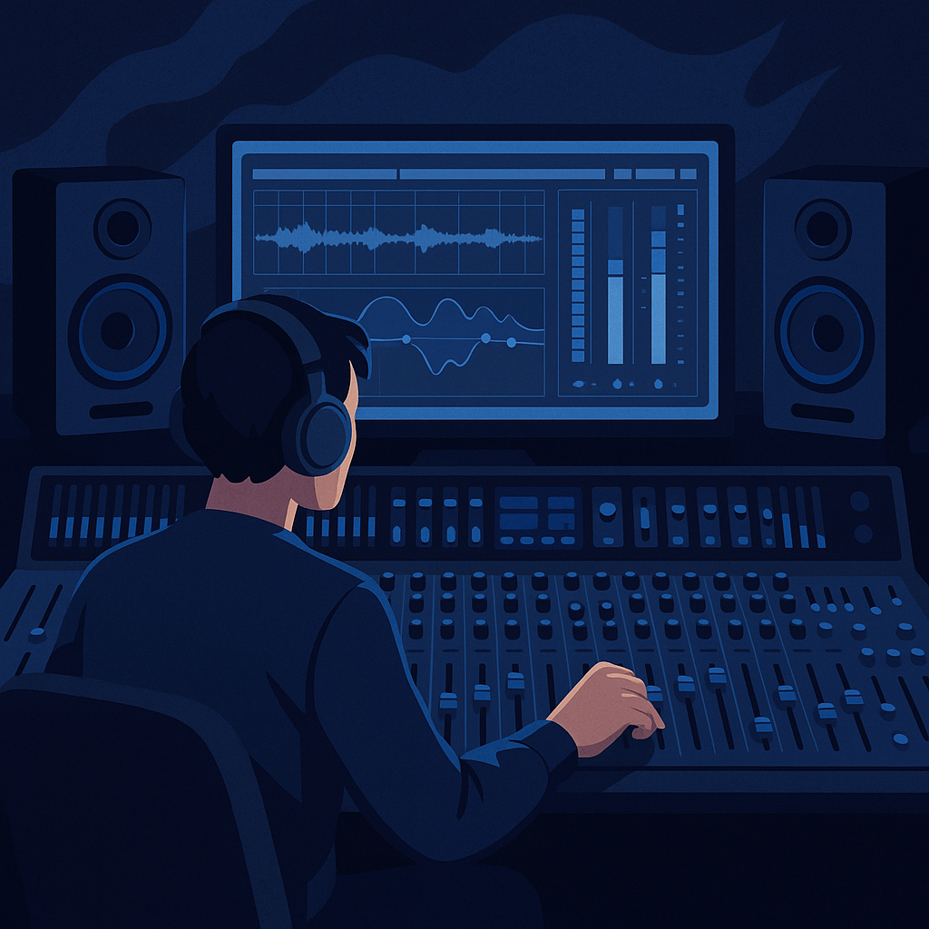 Step 4: Mixing and Mastering — illustration