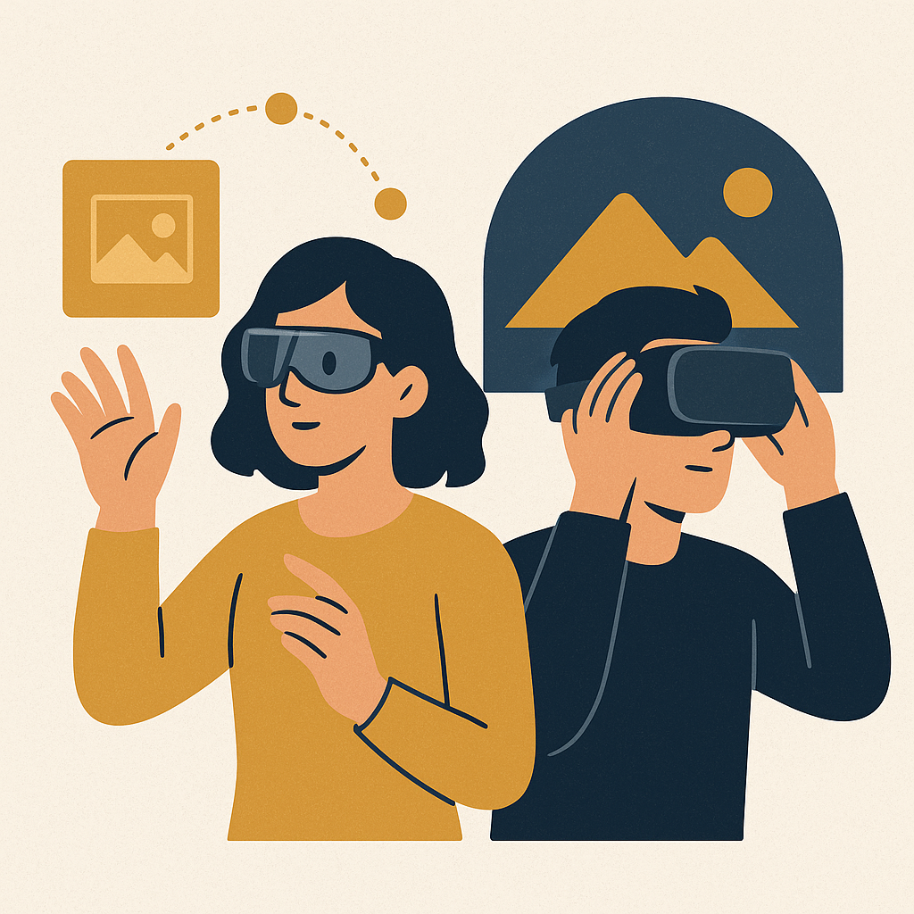 Trend #3: The Rise of AR and VR Experiences — illustration