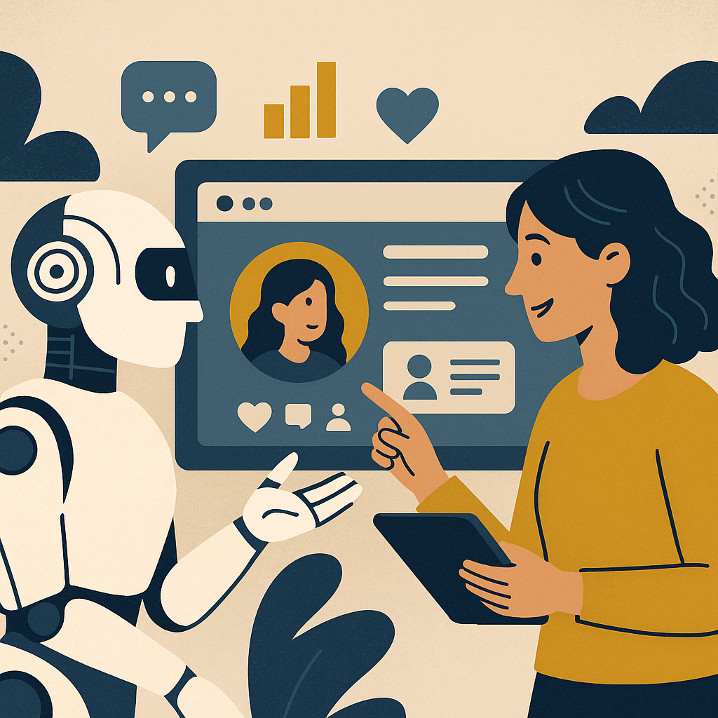 Leveraging AI for Personalized Customer Experience — illustration