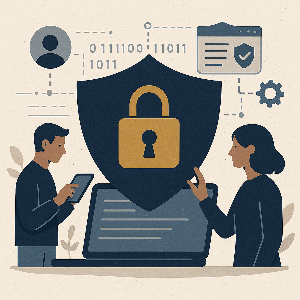 Data Privacy and Security: A Growing Concern — illustration