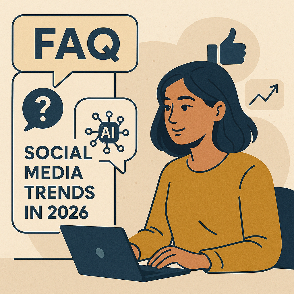 FAQs: Navigating Social Media Trends in 2026 — illustration