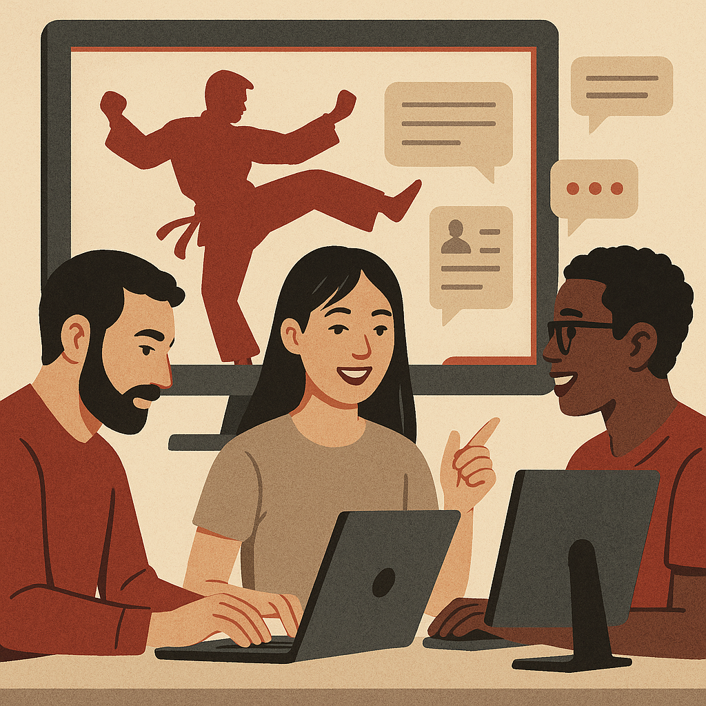 The Community Behind the Revival — illustration