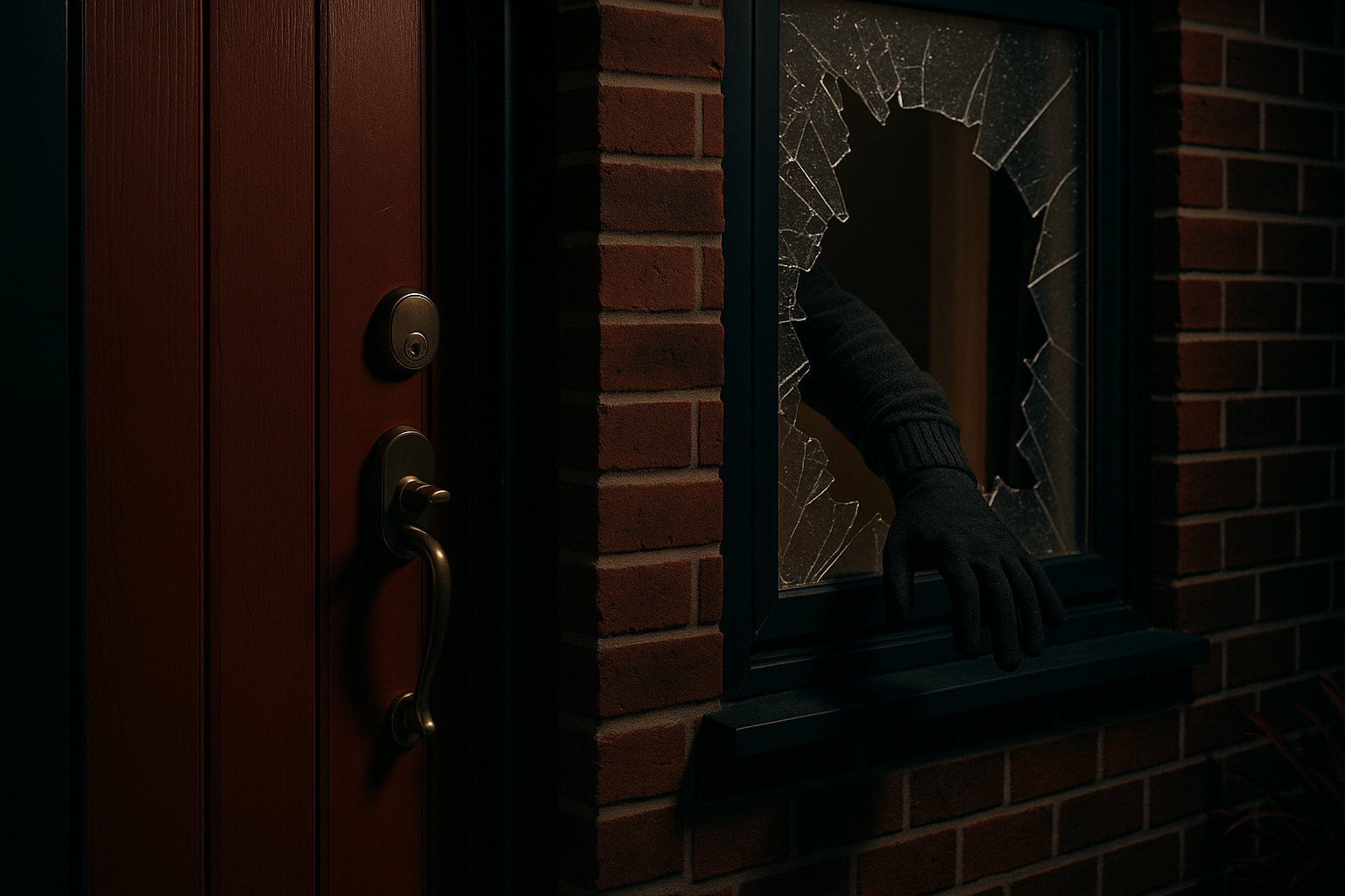 Featured image: They Will Just Break a Window: The Truth About Door vs Window Security