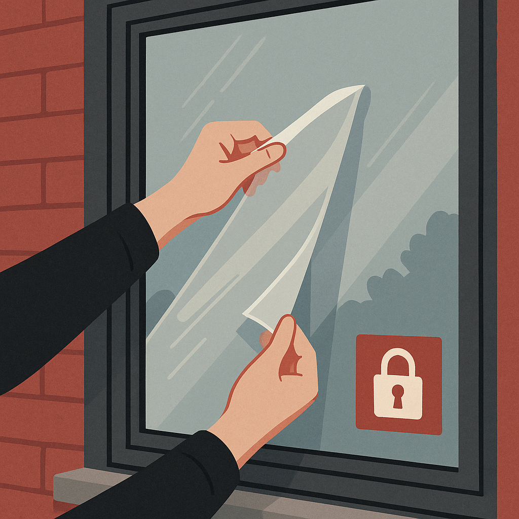 Window Security: A Complementary Measure — illustration