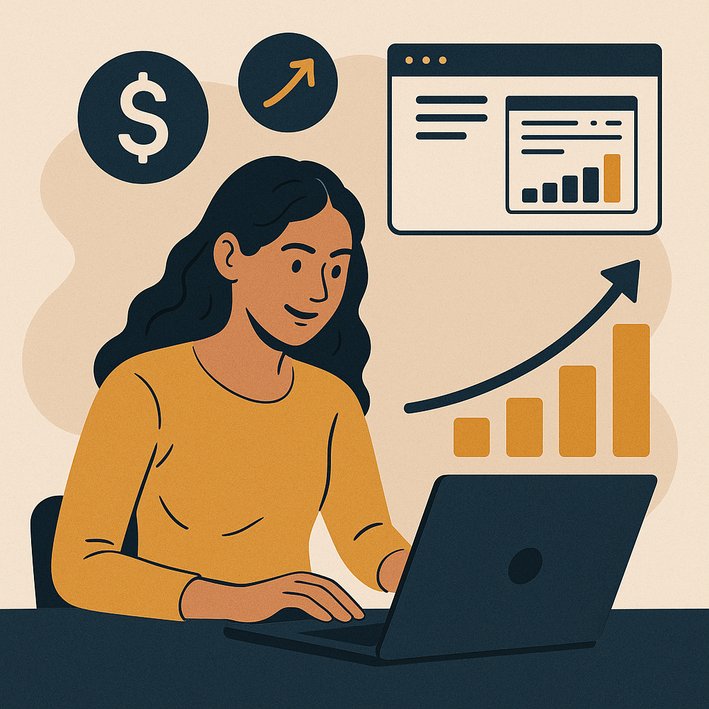 Case Study: From Zero to Thousands in Monthly Revenue — illustration