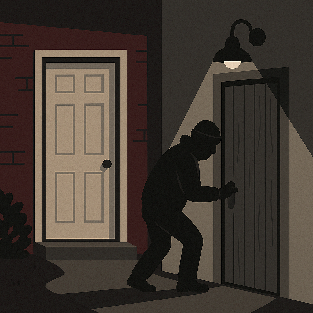 Understanding the Vulnerability of Back and Side Doors — illustration