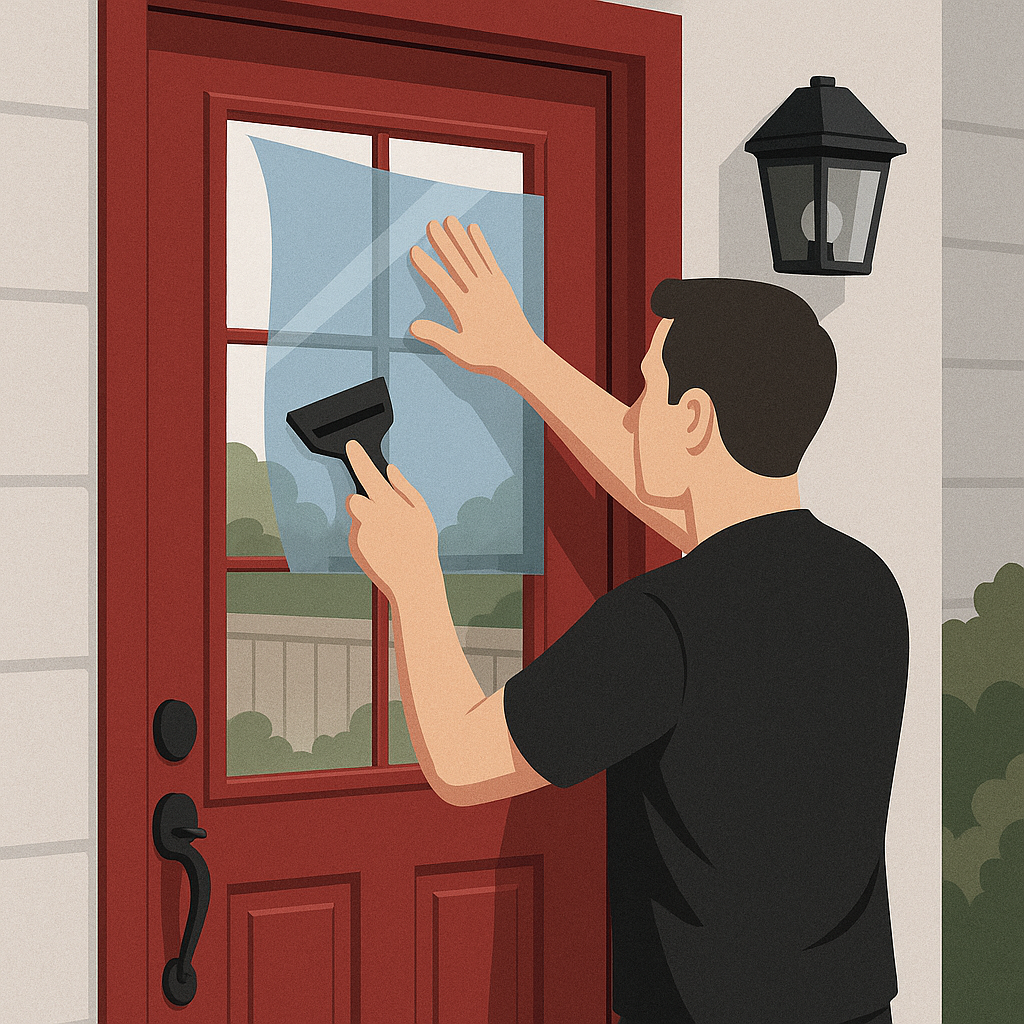 Enhancing Side Door Security — illustration